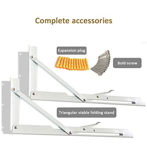 Bücherregal,Bücherregal klein,Wall Mounted Folding Dining Table with Large Storage Area Bookshelf for Small Apartments Study Writing Desk for Computer Work Includes Acces