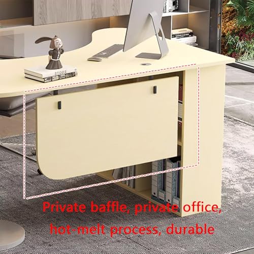 Eckschreibtisch-Bücherregal-Kombination Integrierter Computer-Desktop-Tisch Einfacher Arbeitstisch Studenten Im Schlafzimmer Zu Hause Schreibtisch Kleiner Home-Office-Schreibtisch Ohne Hocker(