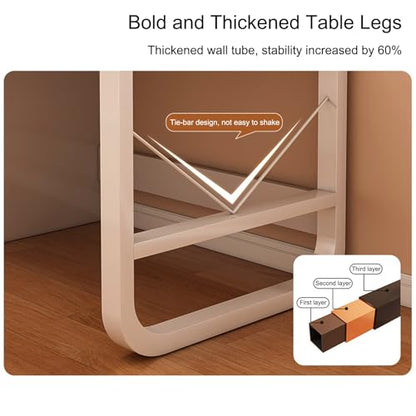 Large Double Desk for 2 People with Drawers Gaming Computer Desk Long Wooden Study Table for Home Office Grey 94.48 Inches Perfect for Collaborative Work