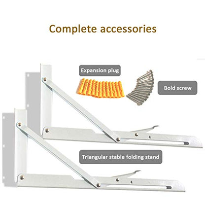 Bücherregal，Bücherregal klein，Wall Mounted Folding Dining Table with Large Storage Area Bookshelf for Small Apartments Study Writing Desk for Computer Work Includes Acces