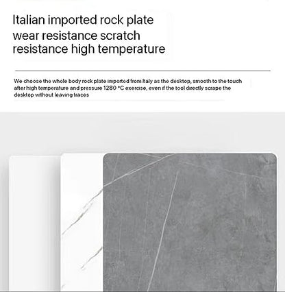 Gaming Schreibtisch mit Schublade und Rockboard 100/120cm Computertisch für Studenten Study Desk für Desktop