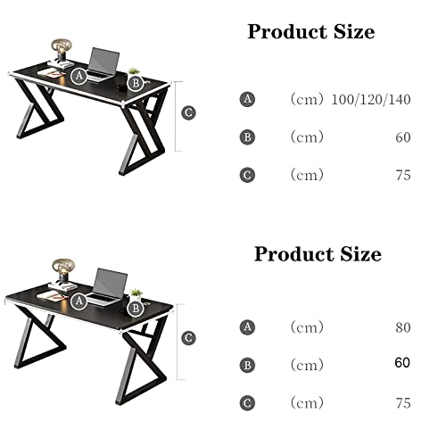 Home Gaming Student Study Desk Simple Light Luxury 80 140 cm Writing Desk for Bedroom Modern and Stylish Workstation